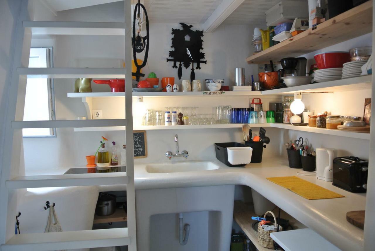 Eclectic & Artistic House In Mykonos Town Villa Ngoại thất bức ảnh
